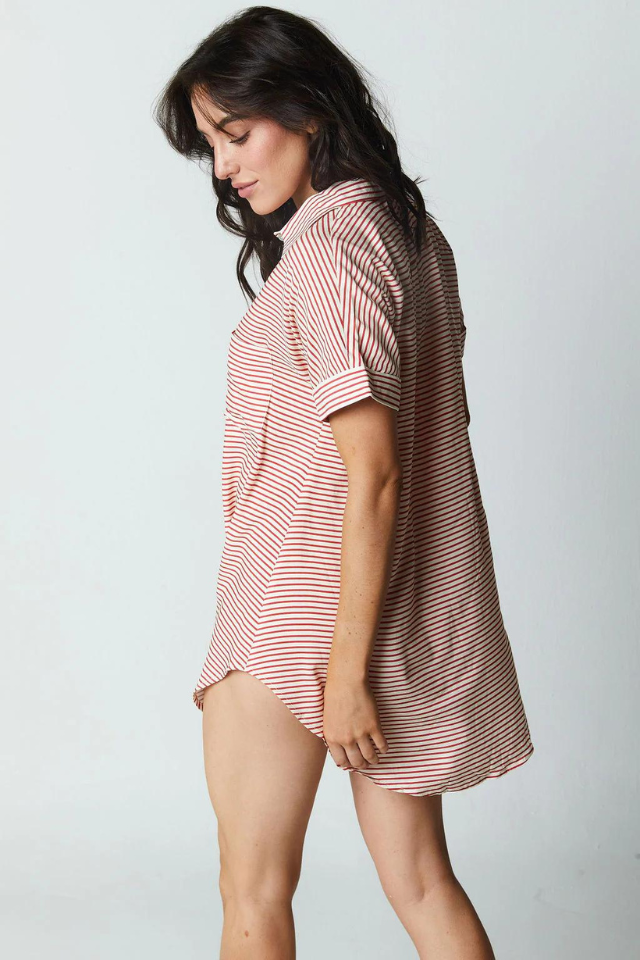 Citrine Breaker Dress - Americana Stripe