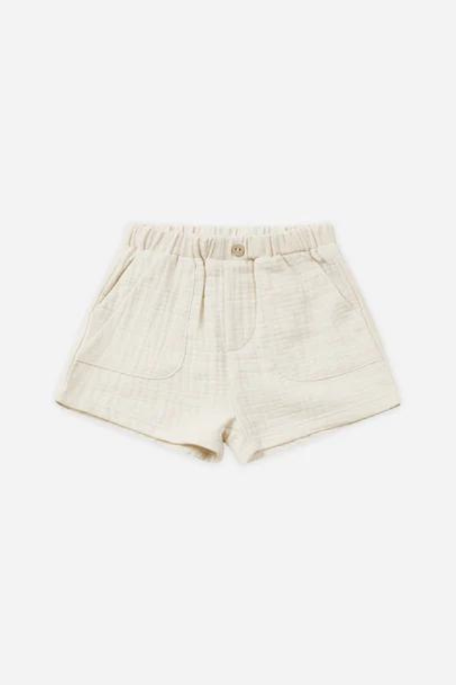 Quincy Mae Utility Short - Natural