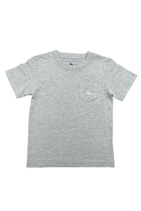 Saltwater Boys SS Red Helmet Graphic Tee - Grey