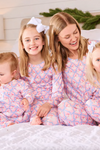 MS Kids Santa Baby Bows PJ Set