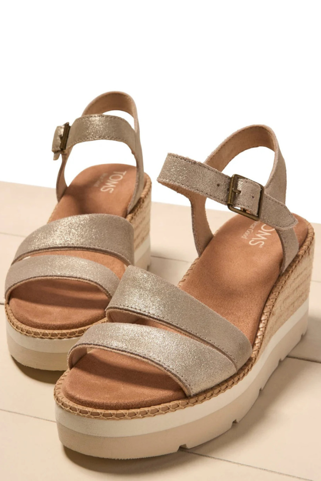 Toms Darya Wedge - Silver