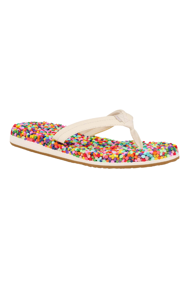 Sanuk Bubblecush - Rainbow Confetti