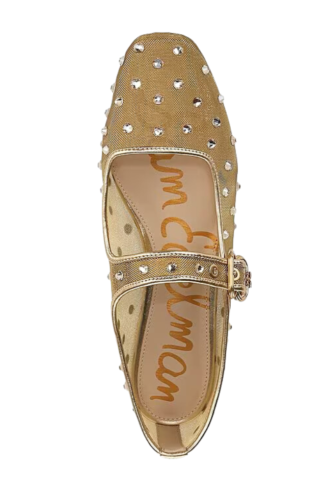 Sam Edelman Michaela Shine - Gold Mesh