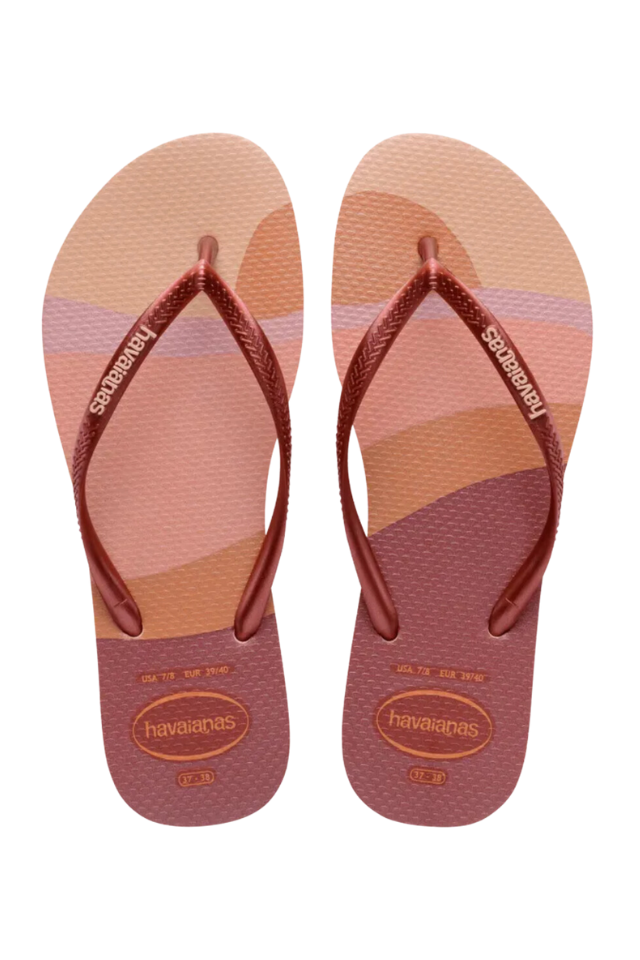 Havaianas Slim Palette Glow Sandal - Ballet/Rose