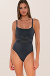 Sunsets Alexia One Piece - Slate Seagrass Texture