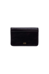 Hobo Jill Flap Card Case - Black