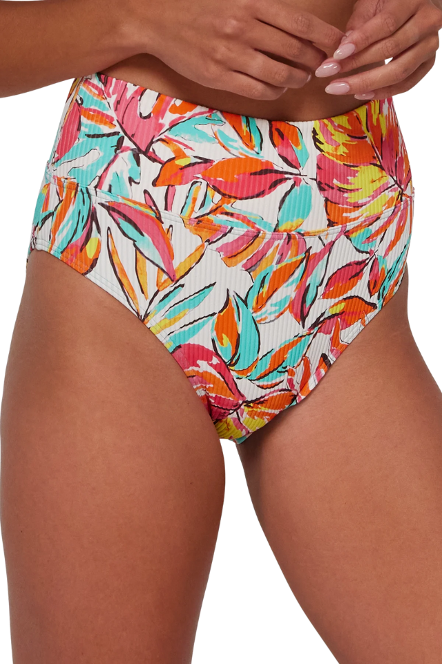 Sunsets Hannah High Waist - Palms Serenade Sandbar