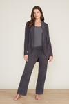 Barefoot Dreams CozyChic Lite Circle Cardi - Carbon