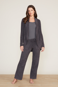 Barefoot Dreams CozyChic Lite Circle Cardi - Carbon