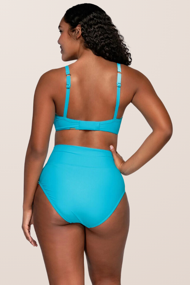 Sunsets Hannah High Waist Bottoms - Blue Bliss