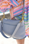 HOBO Advance Shoulder Bag - Blue Pearl