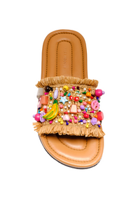 Free People Shipwrecked Slide Sandal - Multi