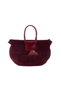 Hobo Sheila Large Crossbody - Prairie Garnet