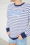 Salty Sweatshirt - Navy