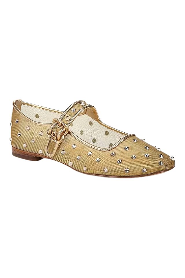 Sam Edelman Michaela Shine - Gold Mesh