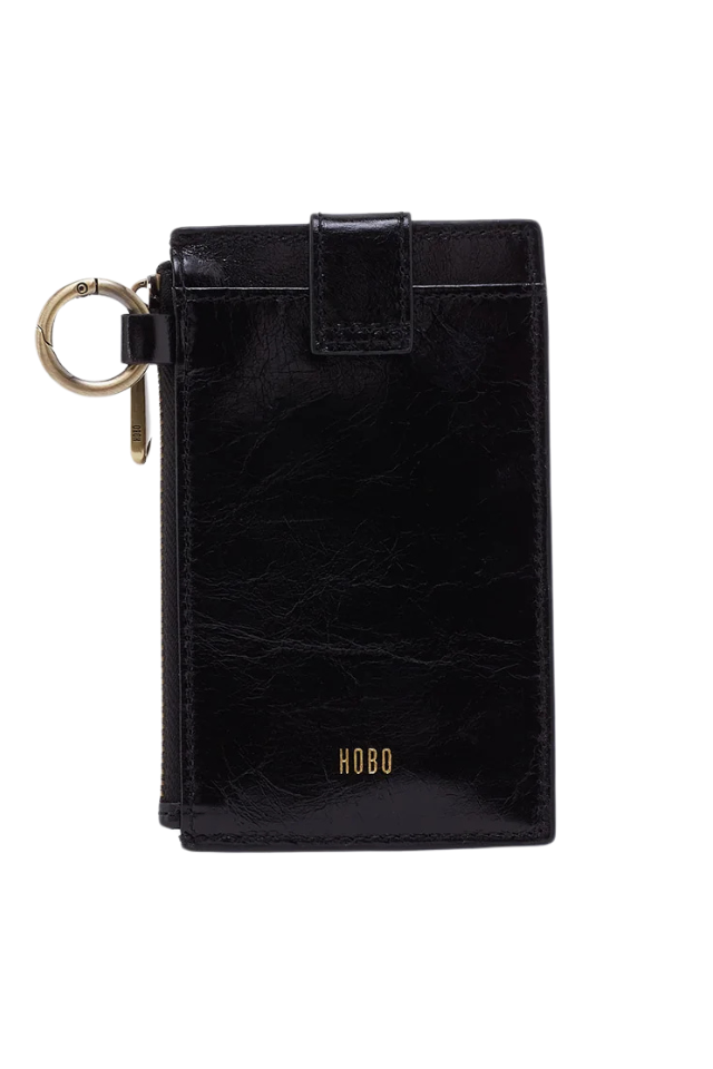 HOBO Ring Credit Card Wristlet - Black