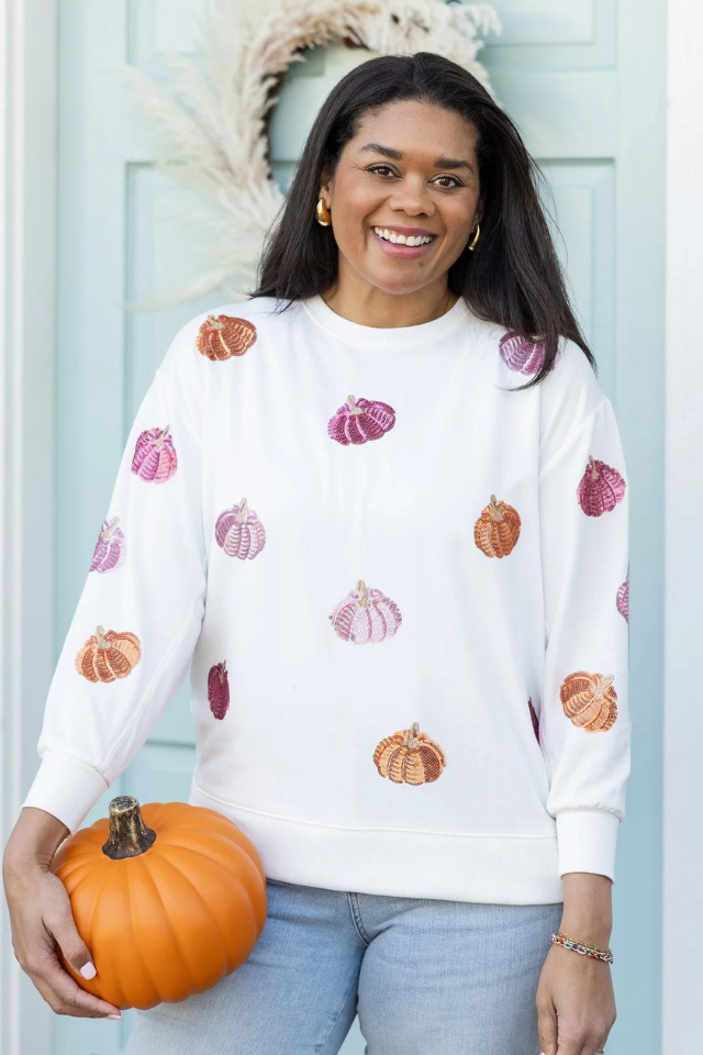 MS Sarah Sweatshirt - Pumpkin