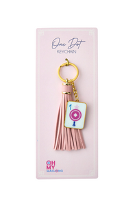 Oh My Mahjong One Dot Keychain