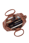 Hobo Sheila Medium Satchel - Burnished Saddle
