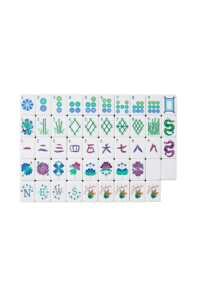 Oh My Mahjong Tiles - Lagoon