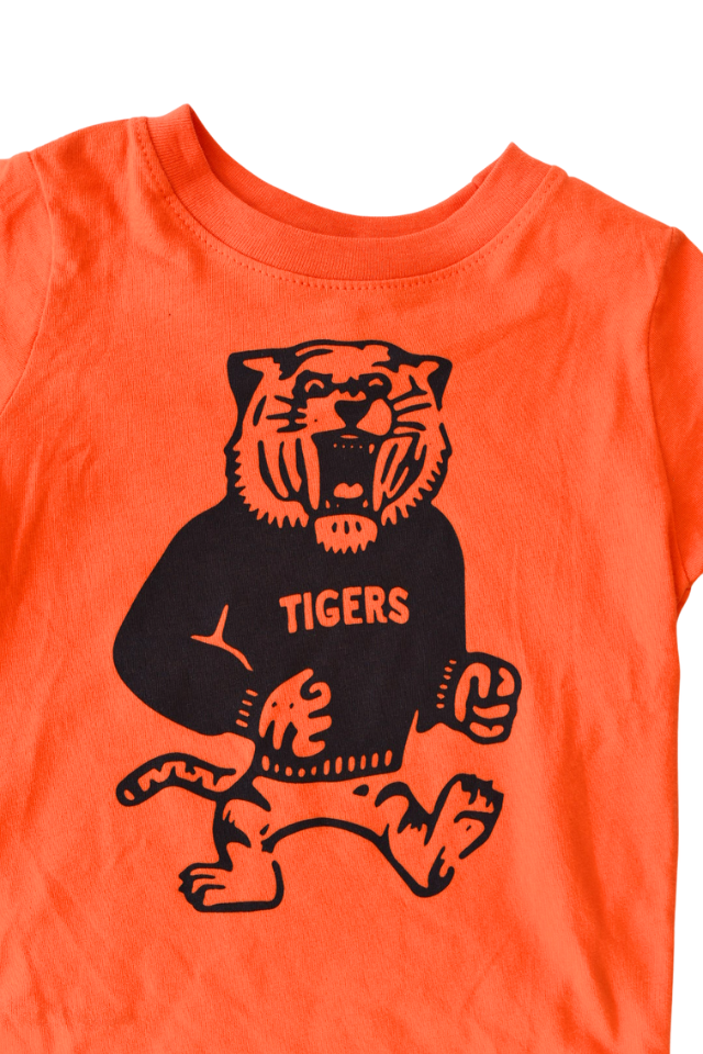 Mustard & Ketchup SS T-Shirt Tiger - Orange/Navy