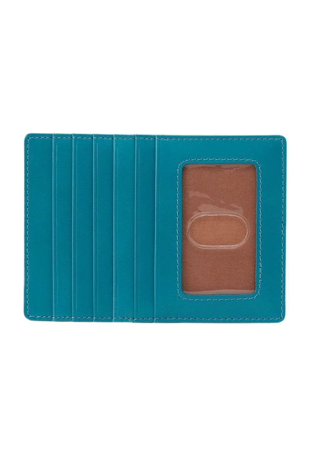 HOBO Euro Slide Card Case - Biscayne Blue