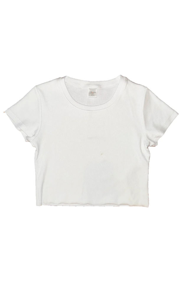 SZ Tween Ribbed Boxy Tee