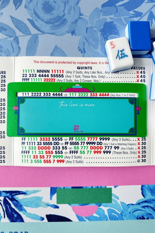 Oh My Mahjong Line Finder