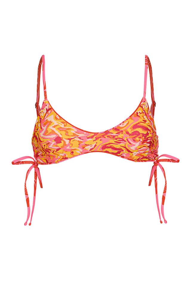 Maaji Water Blossom Portico Top - Pink Overflow