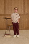 Rylee + Cru Raw Edge Tee - Footballs
