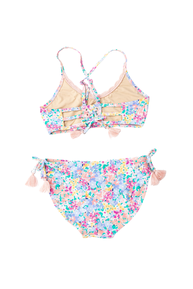SC 2pc Tie Back Swimsuit - Spring Bloom