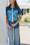 GS Cardi Tee - Navy