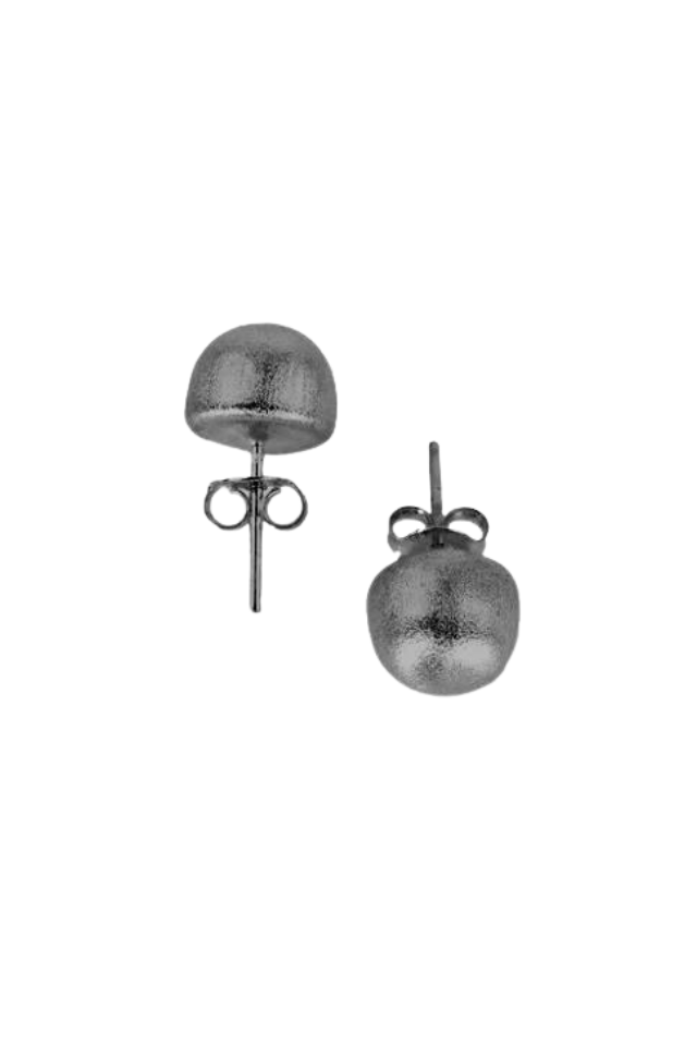 Sheila Fajl Lilou Stud Earring Metal - Brushed Gun Metal