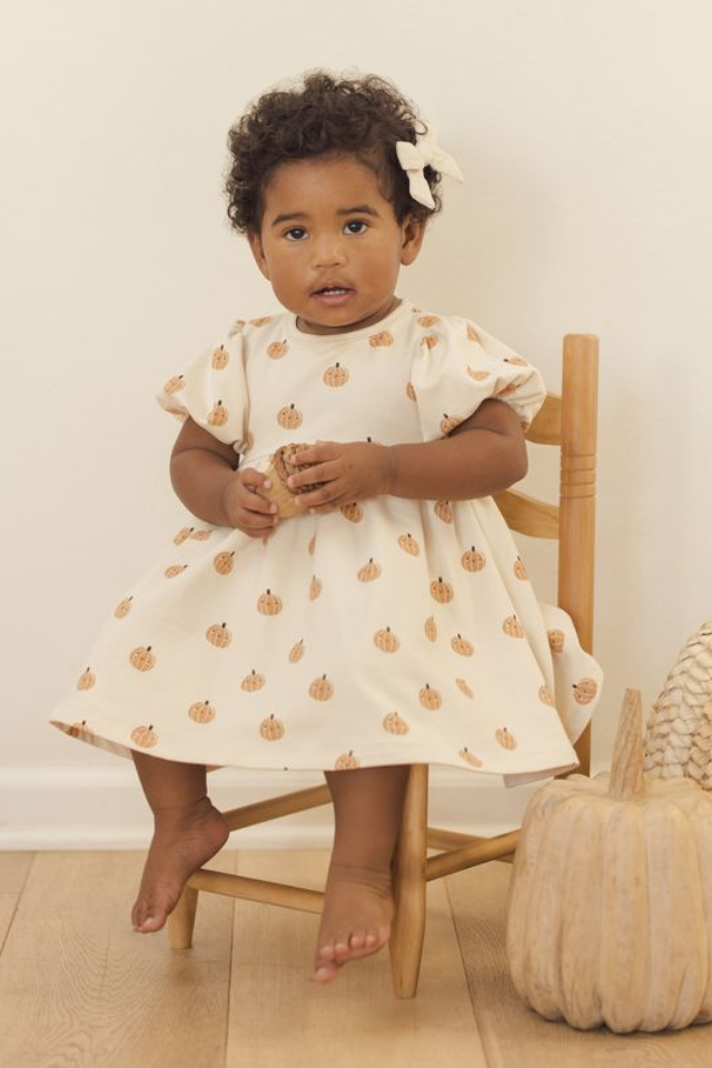 Quincy Mae Darla Dress - Smiley Pumpkins