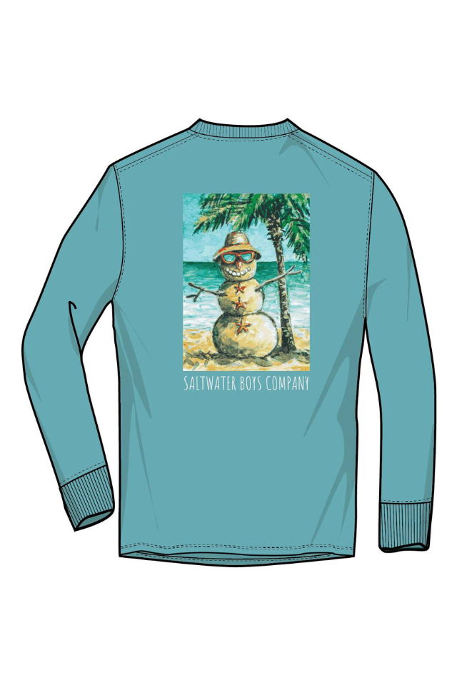 Saltwater Boys Mr. Sandman LS Graphic Tee