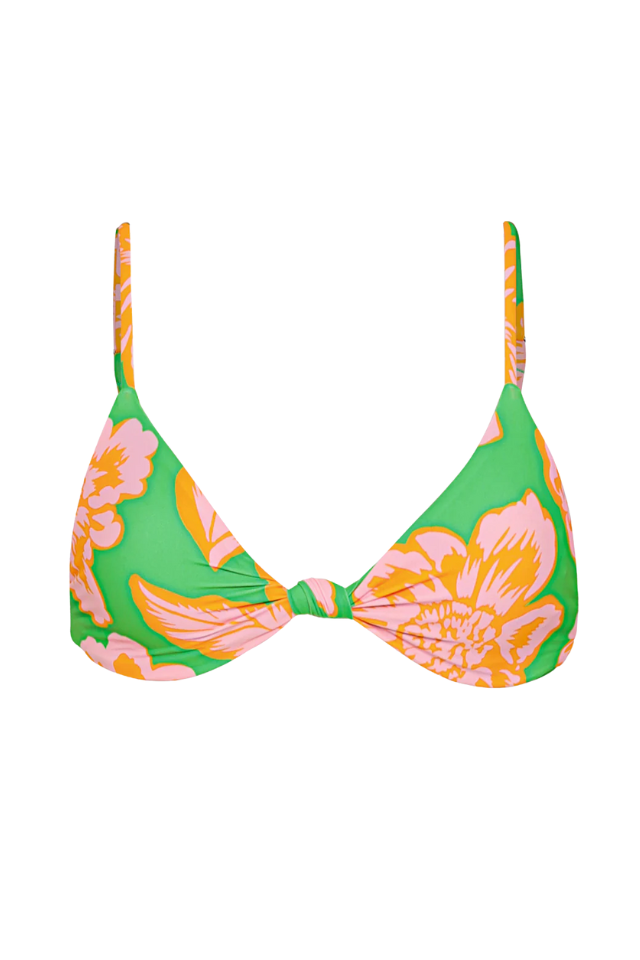 Maaji Sunset Petals Sahara Top - Open Green