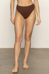 Sanctuary Swim High Leg High Rise - Espresso