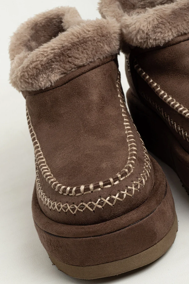 Shu Shop Ulla - Taupe Suede