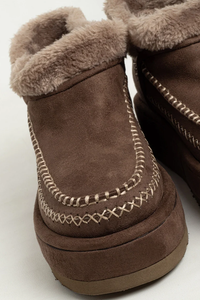 Shu Shop Ulla - Taupe Suede