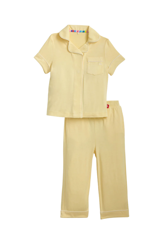 Magnetic Me Right Fit Classic PJ Set - Stars Yellow