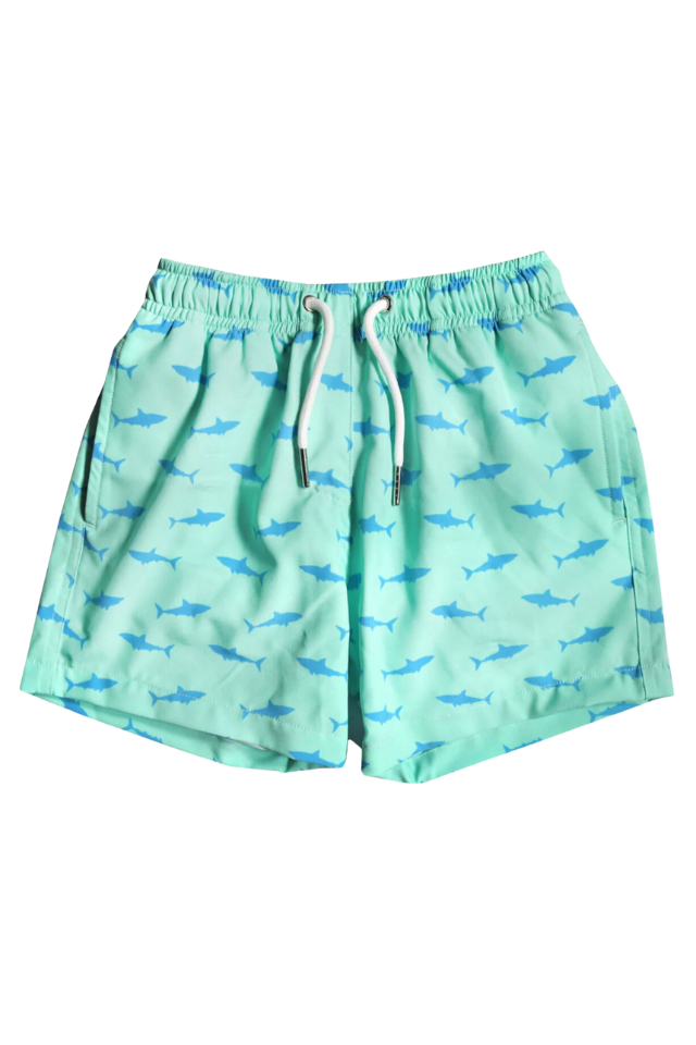 Bermies Boys Swim Trunk  - Greatwhite