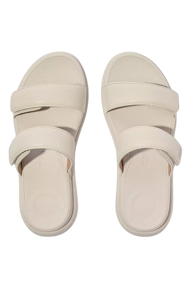 Fit Flop F-mode Go Adjustable Platform Two-Bar Slides - Paris Beige