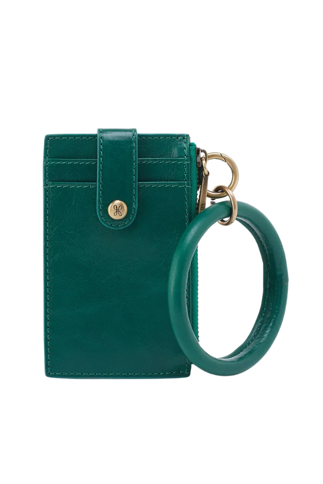 HOBO Ring Credit Card Wristlet - Alpine Green