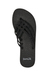 Sanuk Yoga Sandy II Sparkle - Black