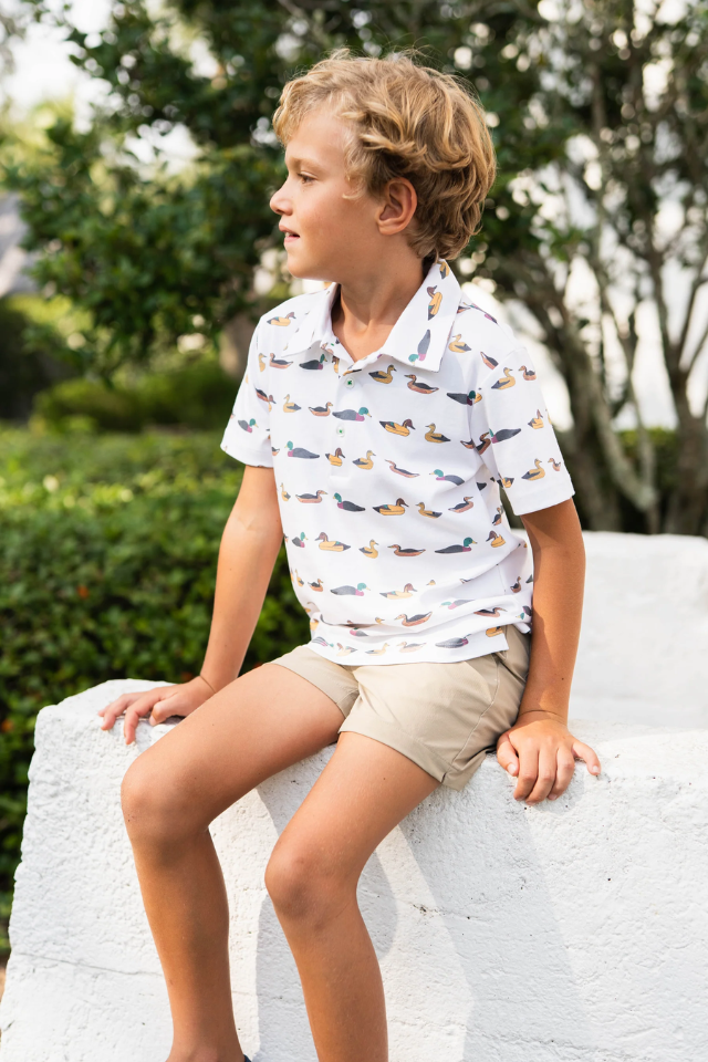 Saltwater Boys SBC Signature SS Polo - Mallards