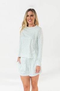 MS Annie Short Set - Petal Dance Blue