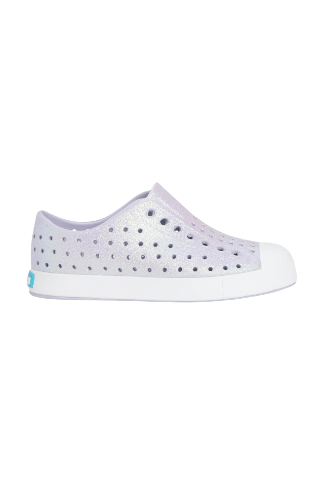 Native Jefferson Bio-Bling Kids - Future Purple Bling/Shell White