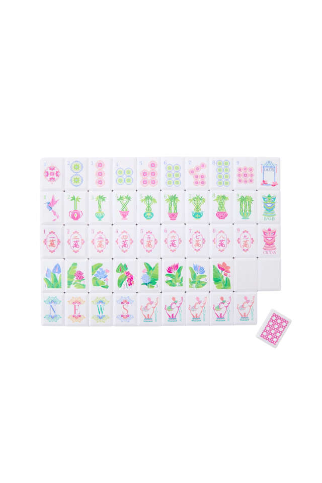 Oh My Mahjong Poppy Debutante Tile Set