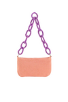 A&B Beaded Shoulder Bag - Bubblegum Pop