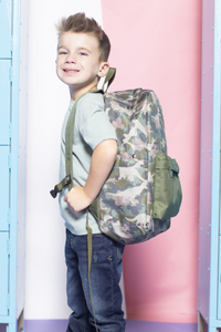 JM Kids Backpack Water Resistant Canvas